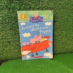 Scholastic Peppa Pig Adventure Book - Yellow and Blue